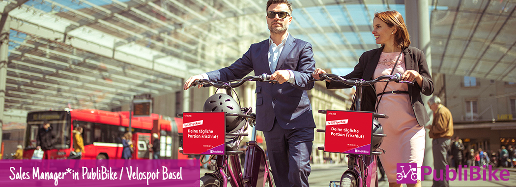 Sales Manager-in PubliBike - Velospot Basel