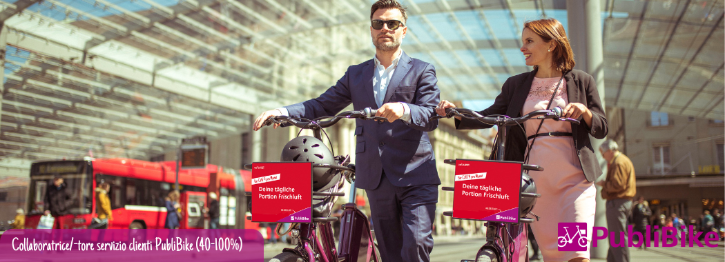 Collaboratrice/-tore servizio clienti PubliBike (40-100%)
